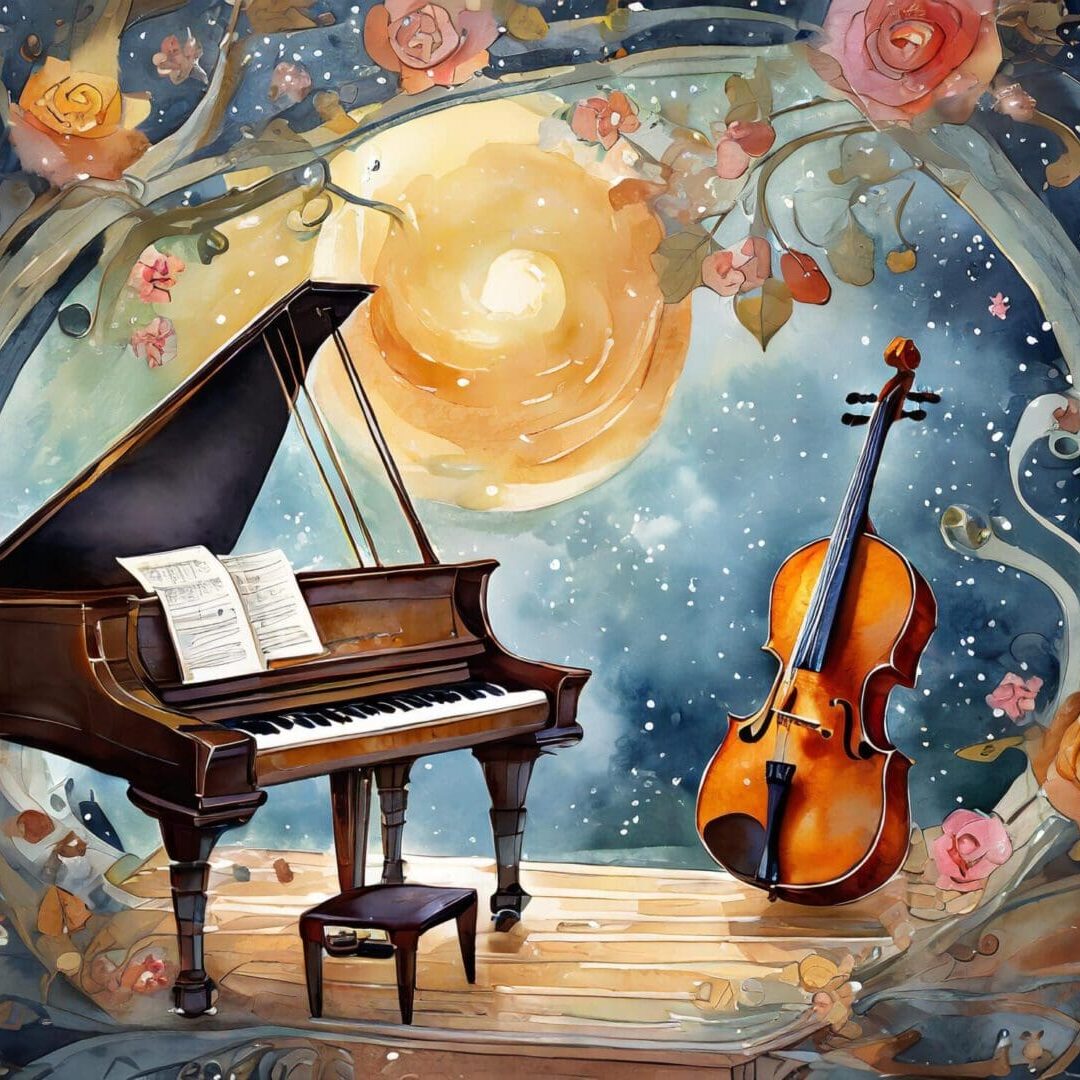 Firefly celestial piano and cello concert tea party 64935